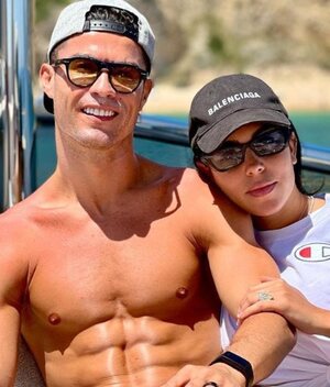 Cristiano Ronaldo y Georgina Rodríguez Foto: Instagram