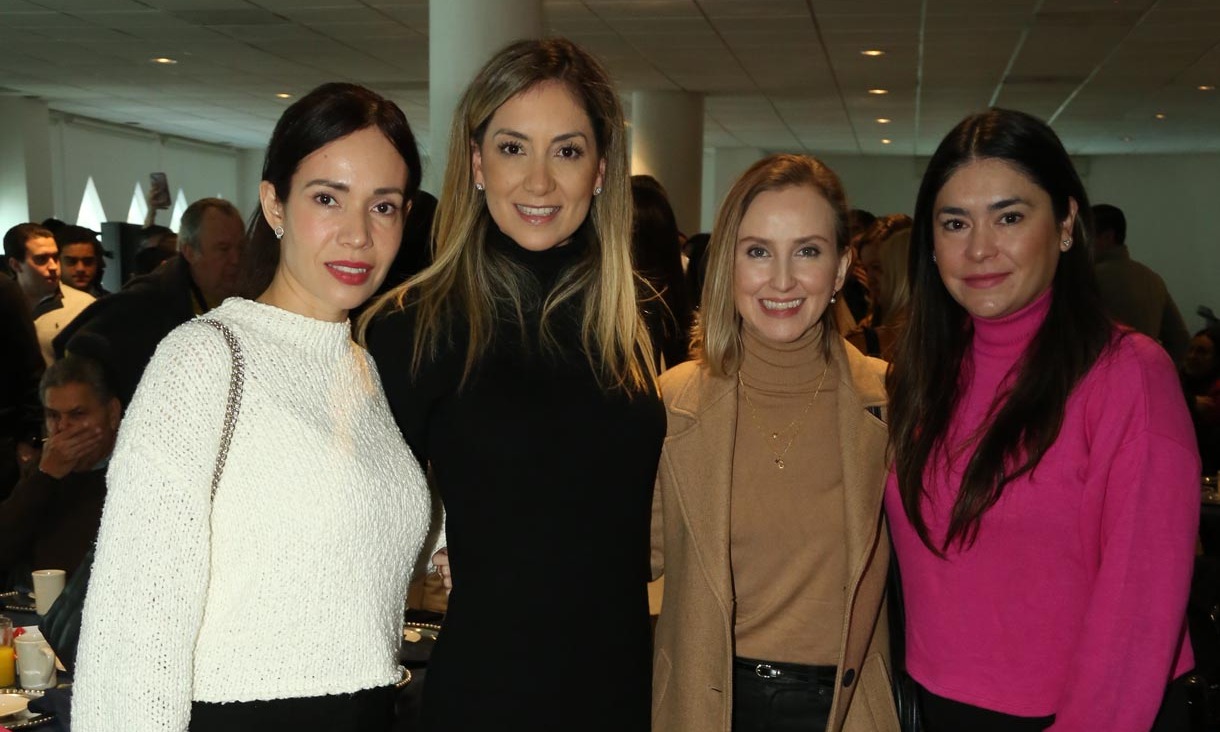 Telma Sánchez, Karla Flores, Claudia Carreño y Dany González