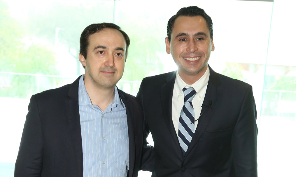 Hernán Salinas y Luis Susarrey