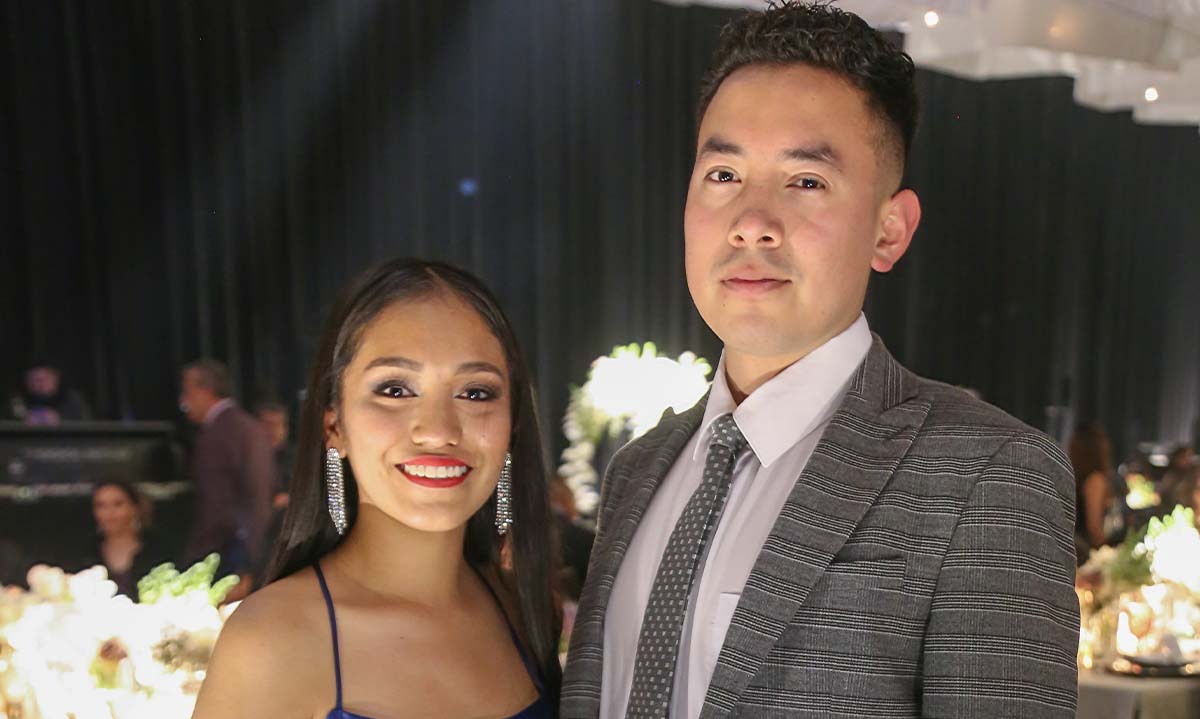 Denisse Pacheco y Luis Martínez
