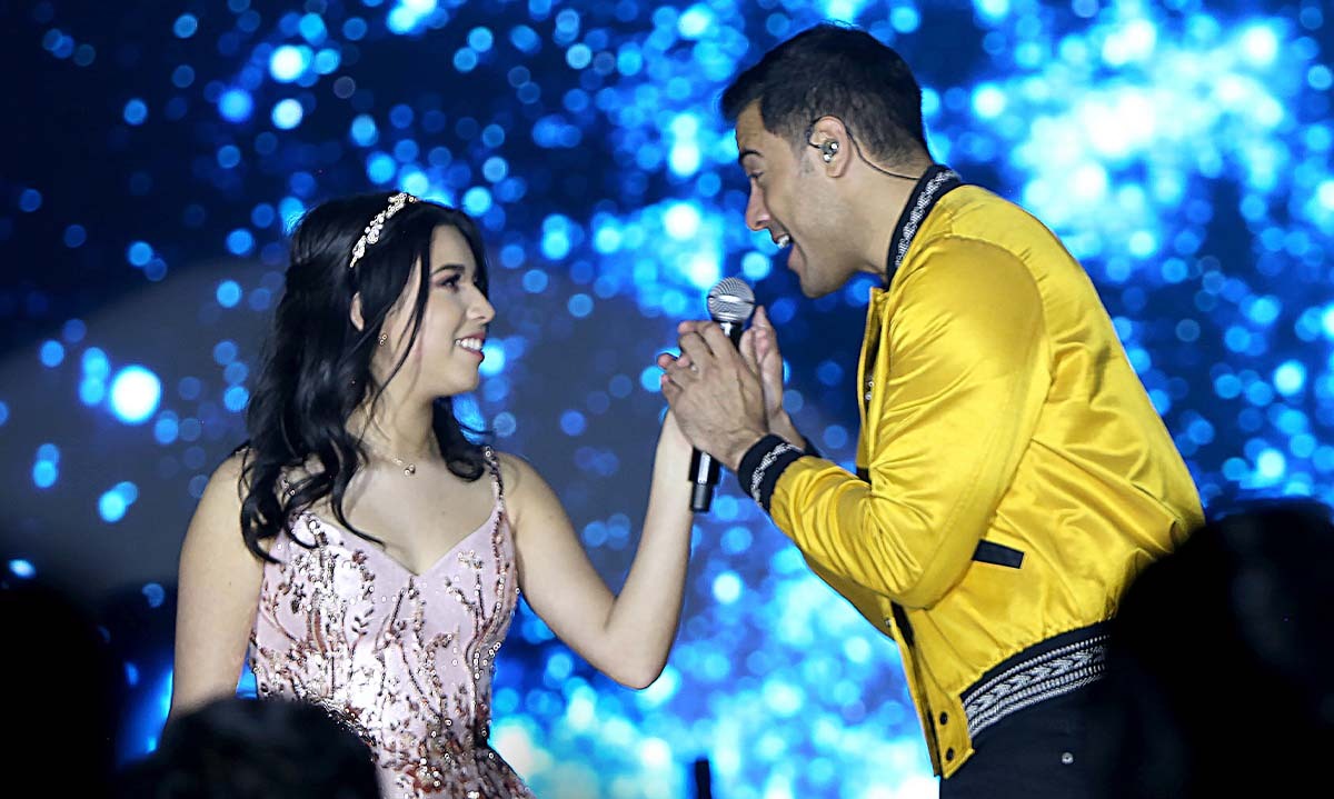 Victoria Granados y Carlos Rivera