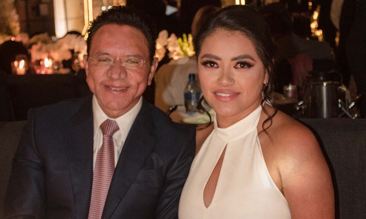 Benjamín Rico y Estefani Rico