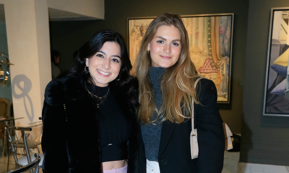 Cristina De la Maza y Balbina Pozas