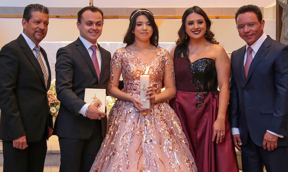 Federico Granados, Luis Vargas, Victoria Granados, María Rico y Benjamín Rico