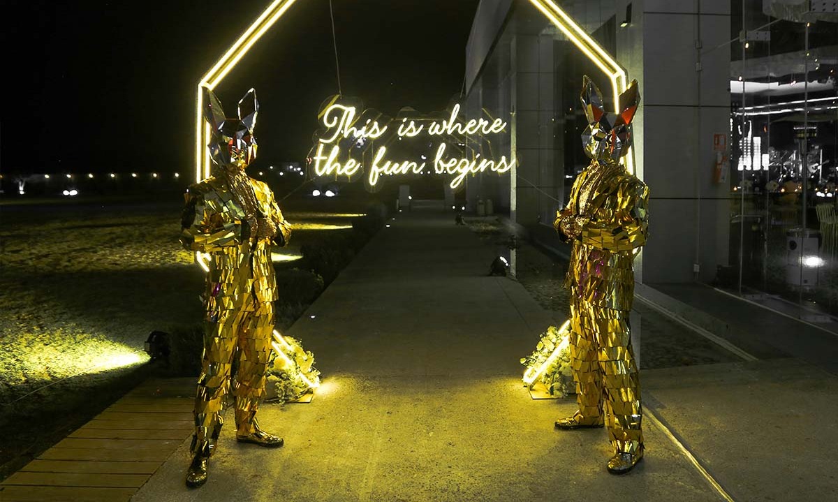 Robots Man Laser