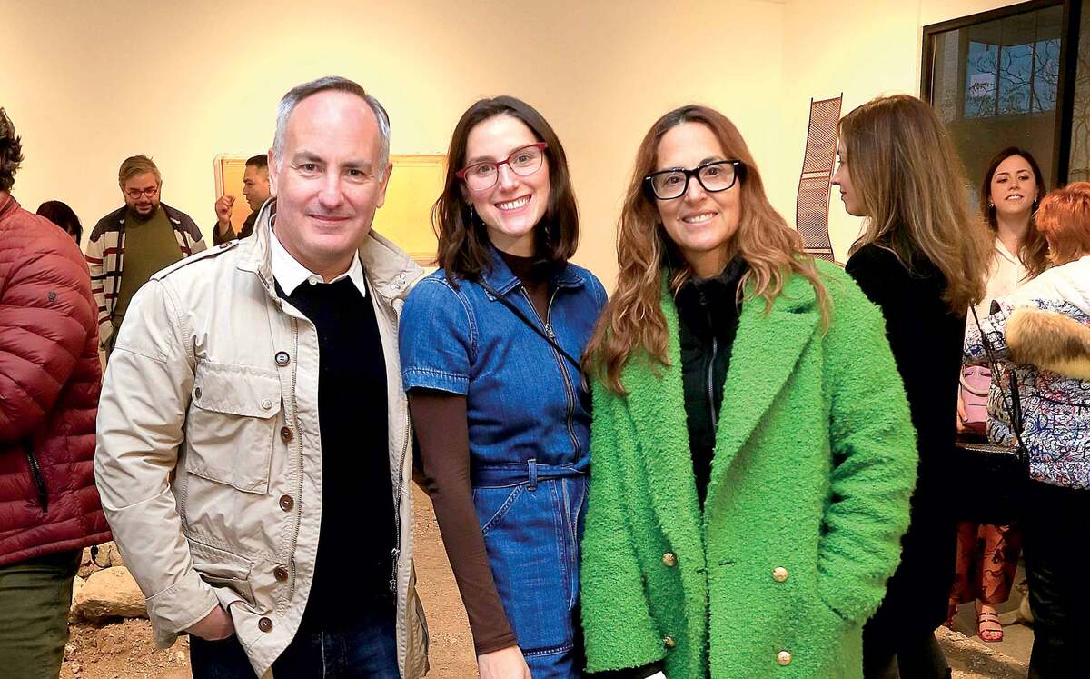 Alberto González, Eugenia Villarreal y Raquel Guajardo. Fotos: Omar Valdez