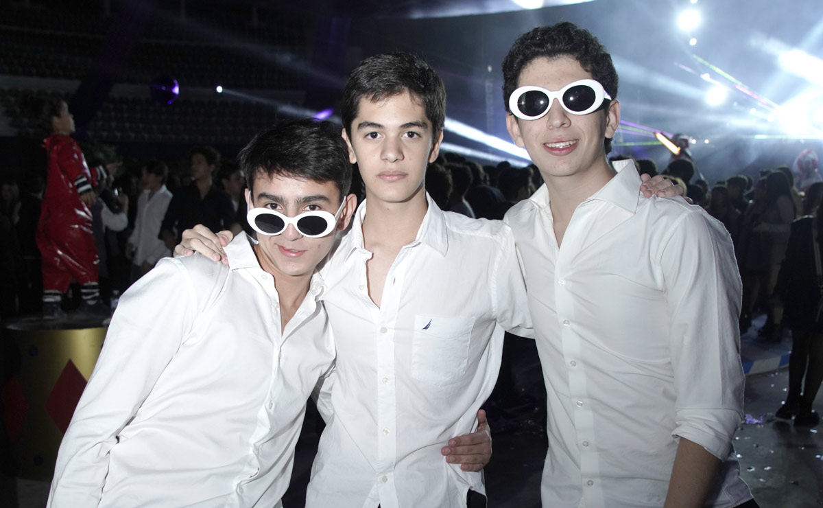 Andrés, Gabriel y Mario