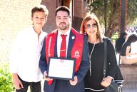Bernardo, Raúl y Ana Isabel