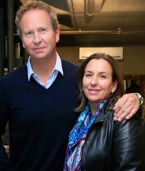 Christian Ruther e Irene Ross de Ruther / Fotos: Omar Valdez