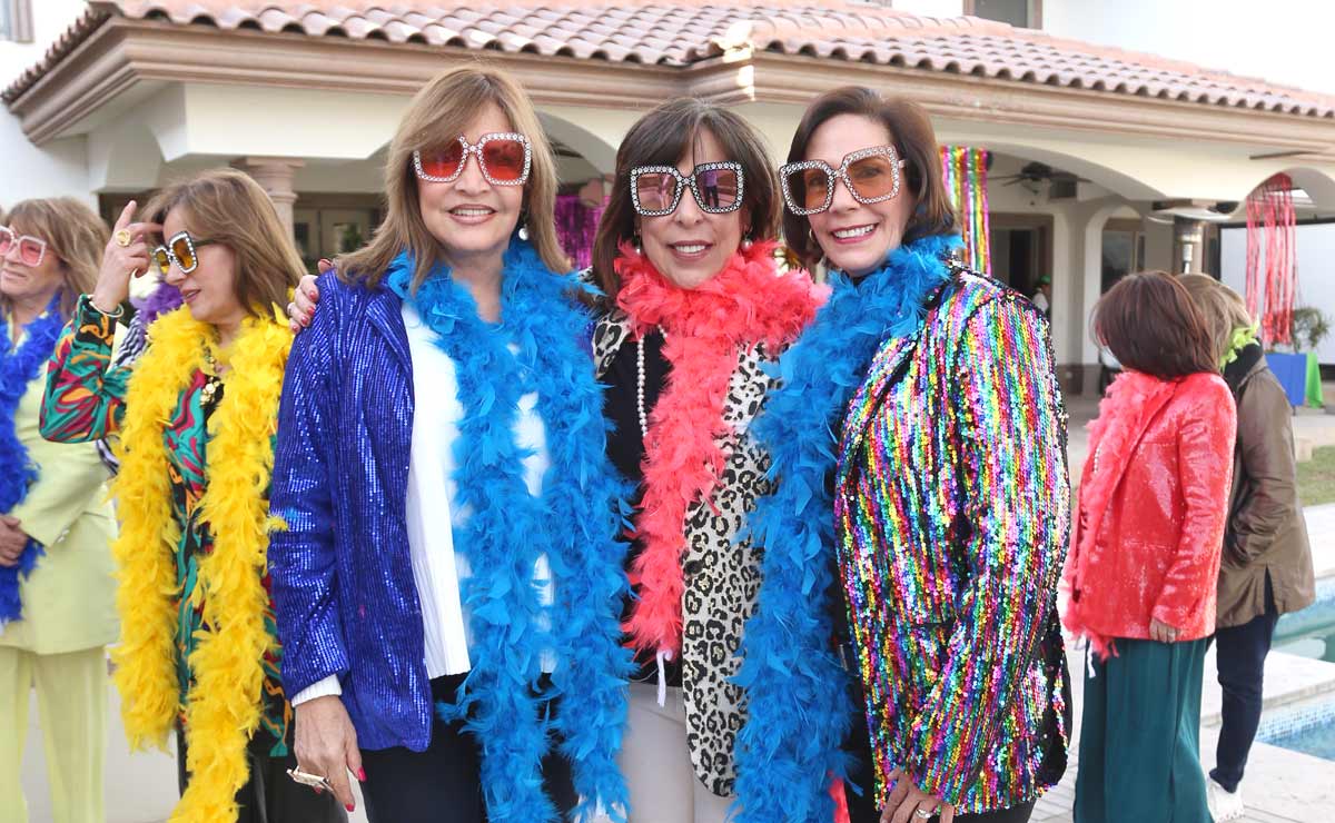 Cristina, Nenabel y Mirna