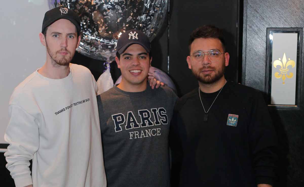 Diego Villarreal, Gonzalo de la Torre y Juan Pablo Armijo  / Daniel Saldívar