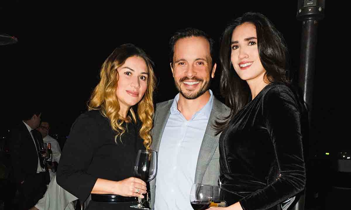 Jessica Ortiz, Christian Rotzinger y Regina Villalobos