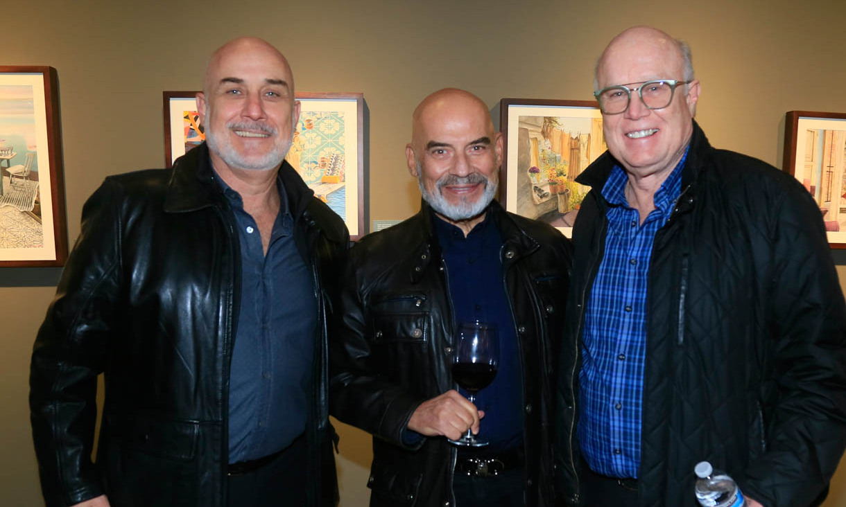 Jaime Toussaint, Alberto Villarreal y Javier Toussaint