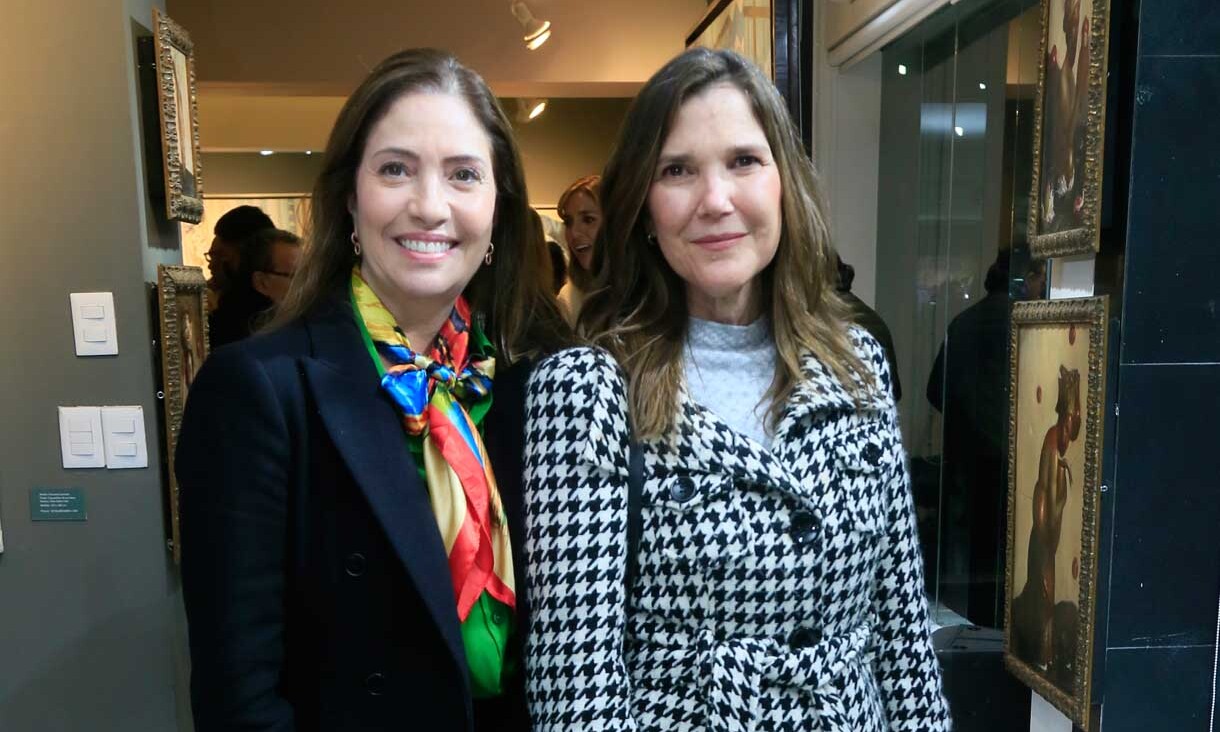 Rosa Martha Backoff y Marcela Benavides