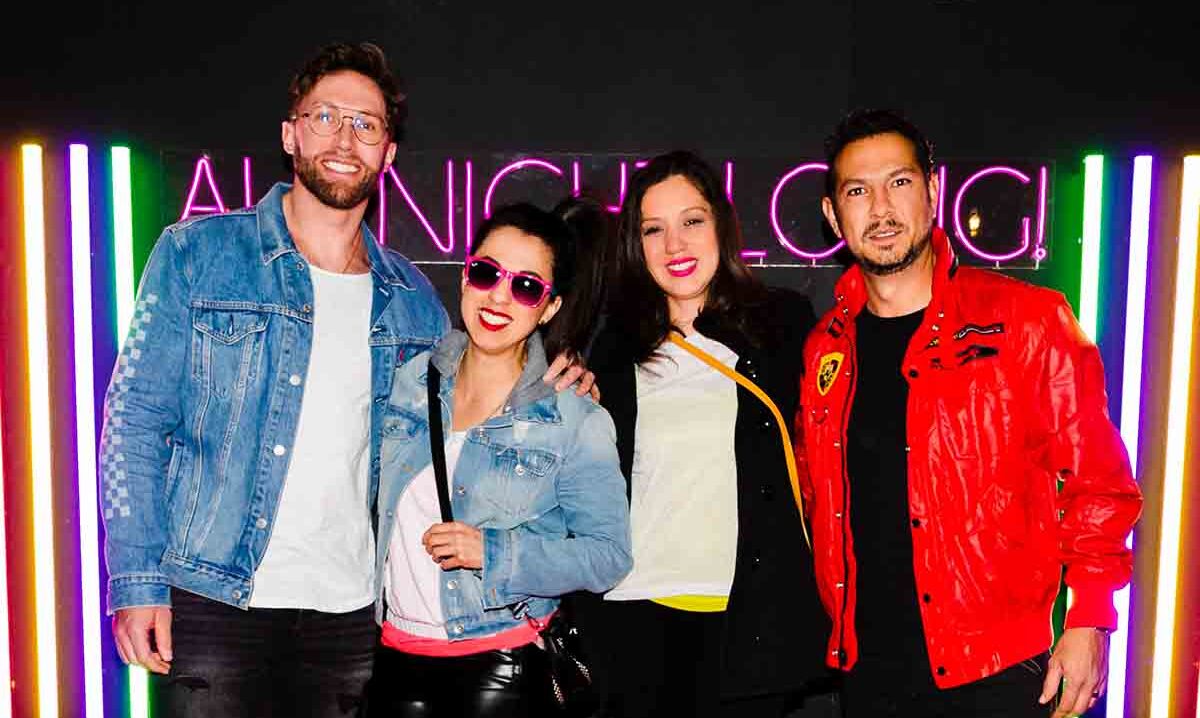 Patrick Loliguer, Analicia Ramírez, María Claveria y Erik Gómez