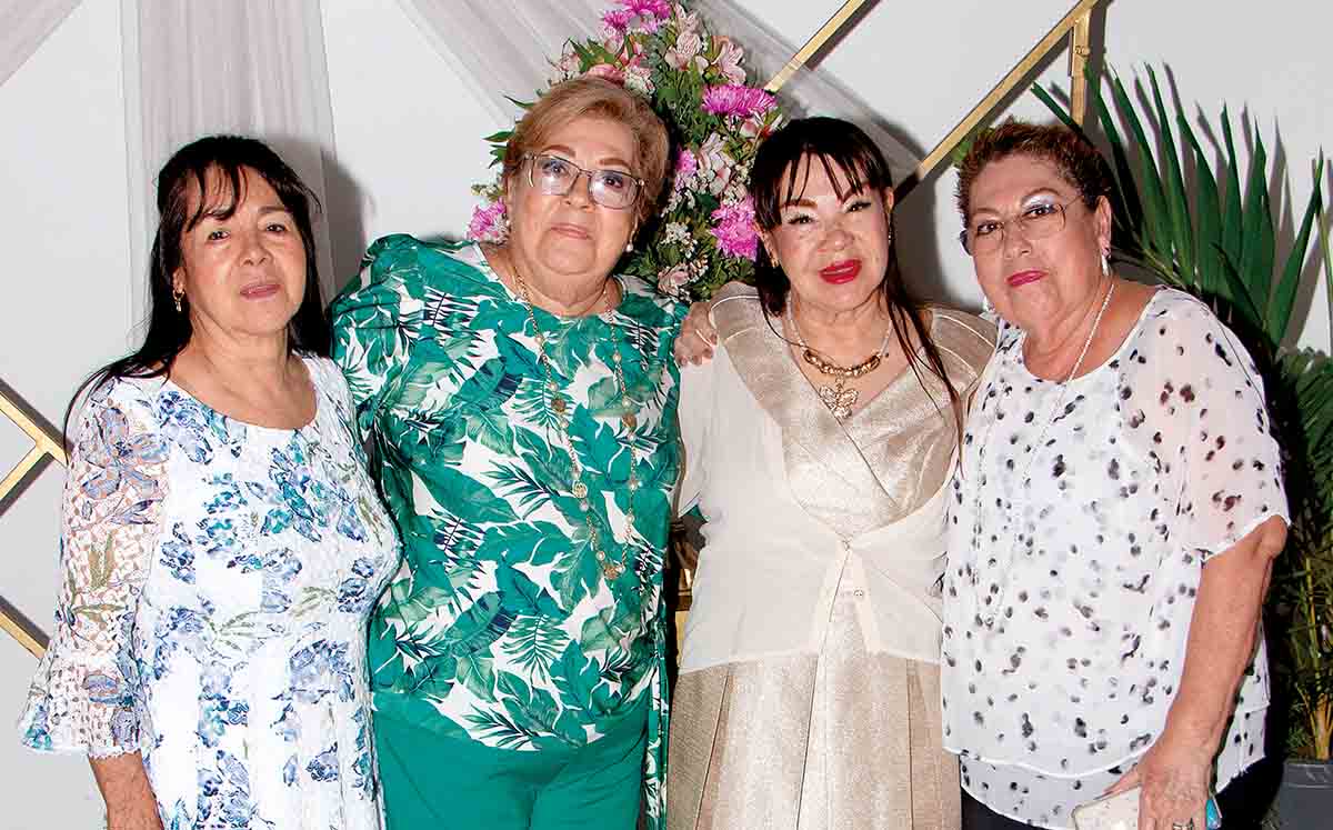 Nora Jasso, Sonia Espinoza, Vicky Ruiz y Sonia Delgado / Fotos: Dennis Hernández