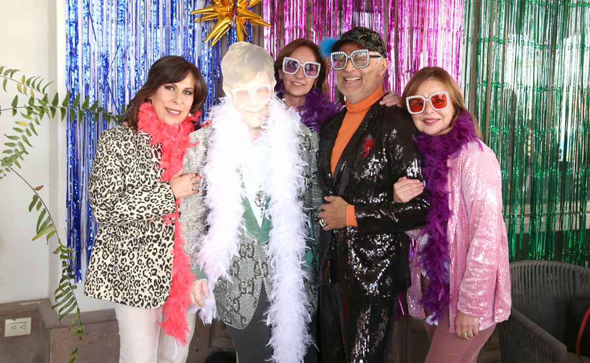 Nenabel, Pilar, Gerardo y Maribel