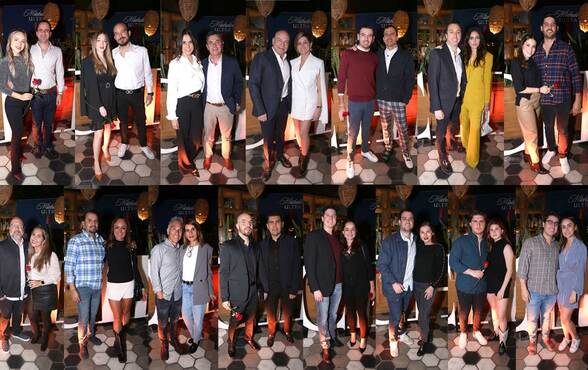 Ellas son las 15 parejas que nos acompañaron a celebrar el Mes del Amor en el evento A Chic Date (Fotos: Armando Aragón)