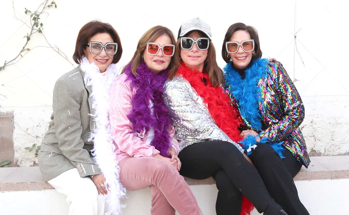 Rocío, Maribel, Pilar y Mirna