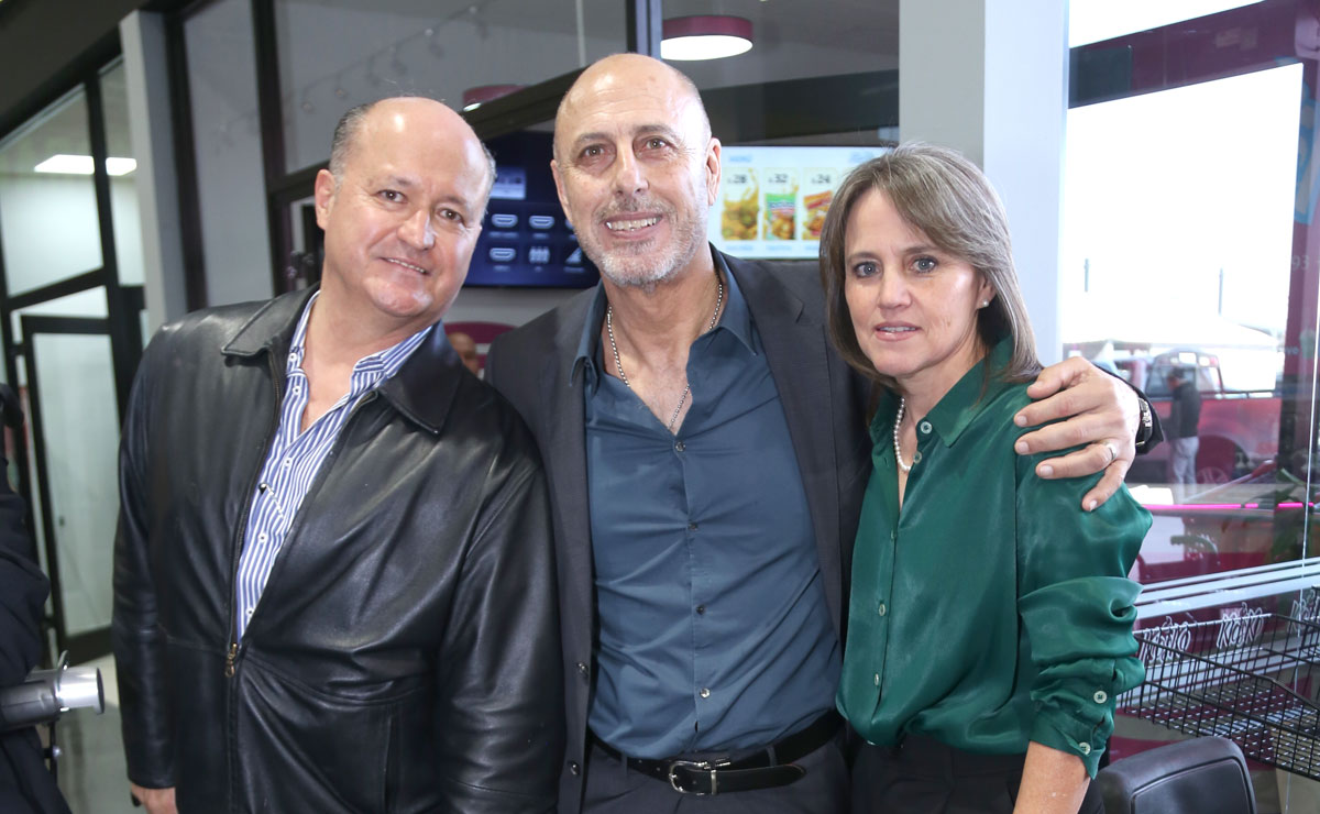 Sergio, Nicolás y Patricia