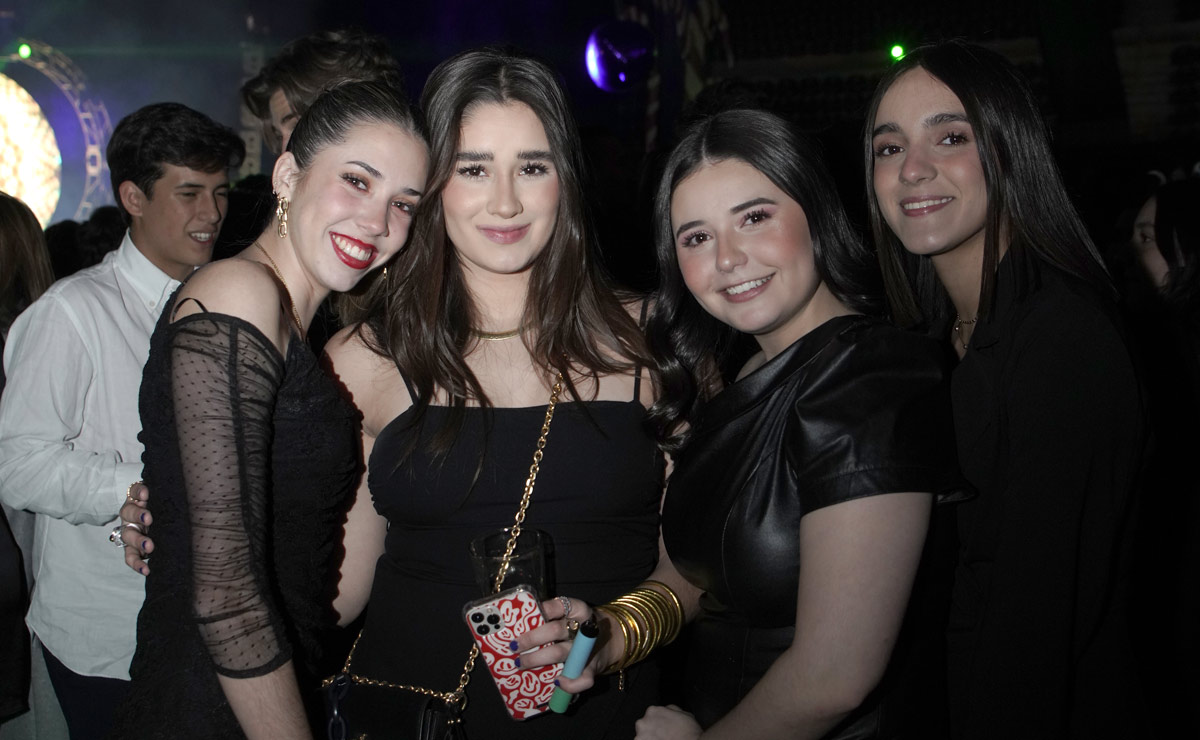 Sofía, Luciana, Regina y Andrea
