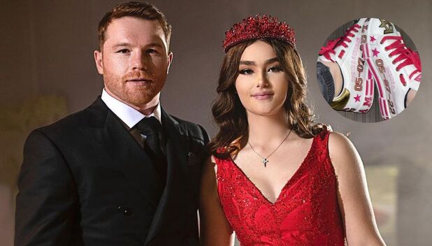 Canelo y su hija Foto: Instagram