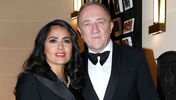 Salma Hayek se casó con François-Henri sin saber que lo haría (Getty)