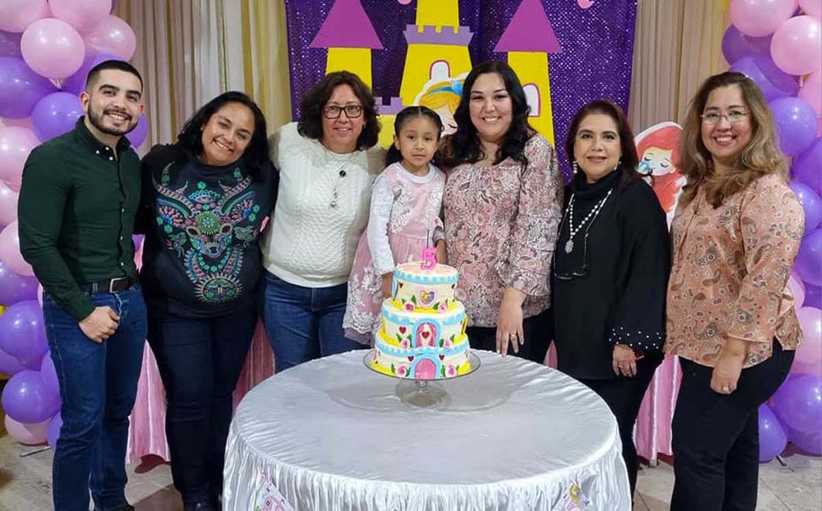 Felipe, Haide, Erika, Yuliana, Melina, Emilú y Lety