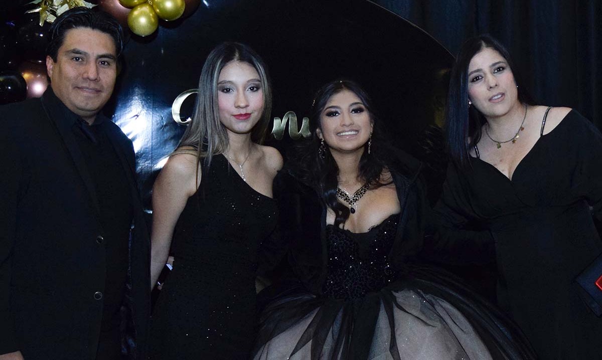 David Sánchez, Fryda Ponce, Jennifer Rergis y Dariana Amador