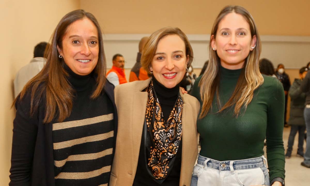Aurora Ibarra, Tere García y Marissa Castro