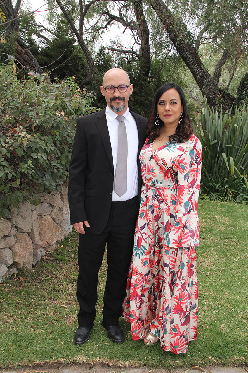 Andrés Morelos y Lidia Cham