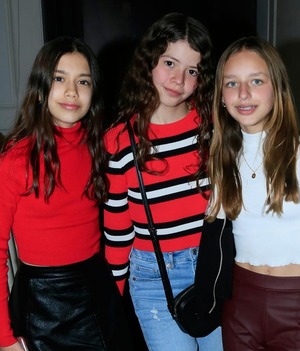 Camila Castillo, Paulina Ruiz y Eugenia Campos