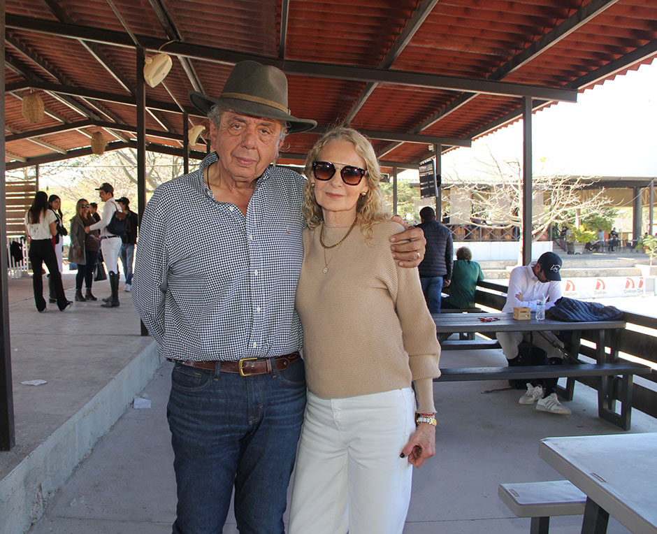 Carlo Valdés y Olivia Blanchet