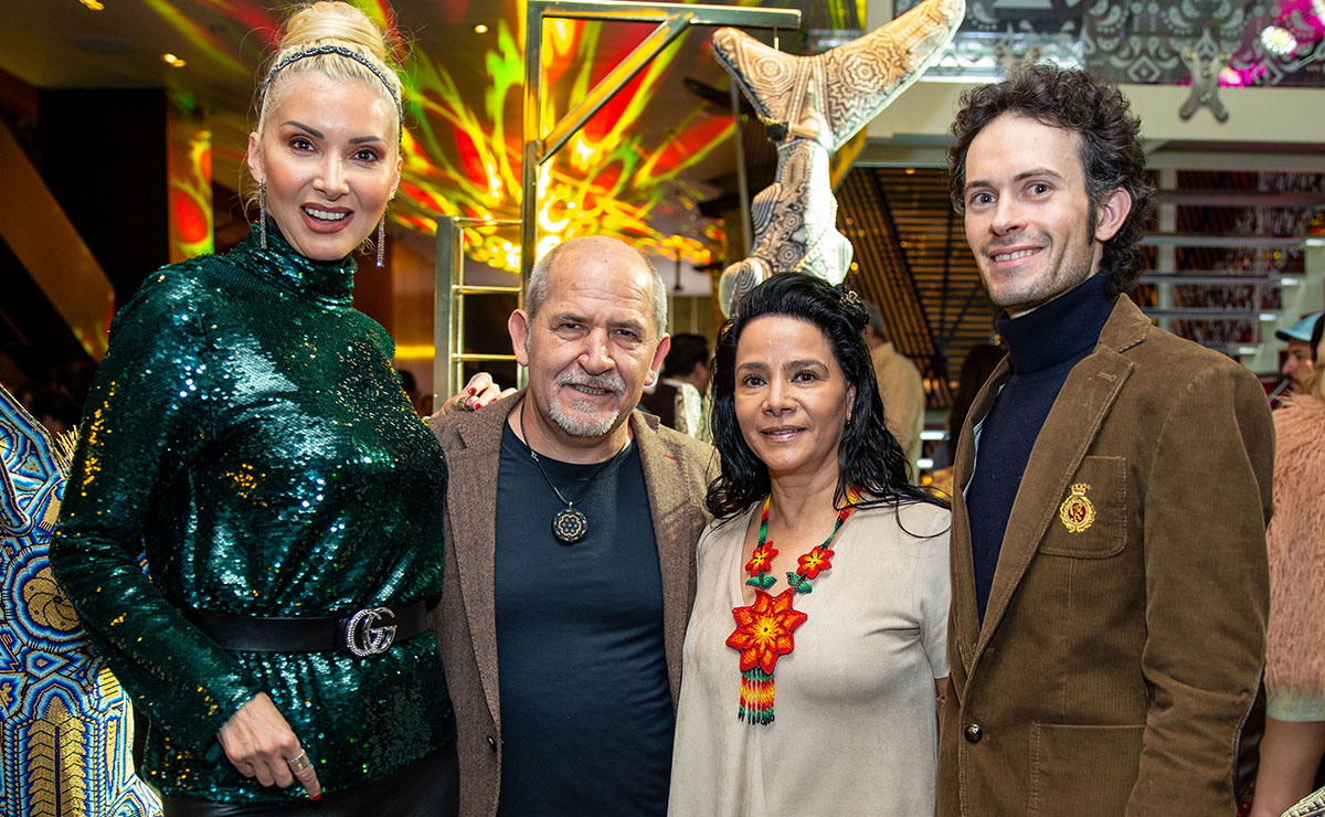 Cinthia Coppel, Cesar Menchaca, Julia de Menchaca y Rafa Picard