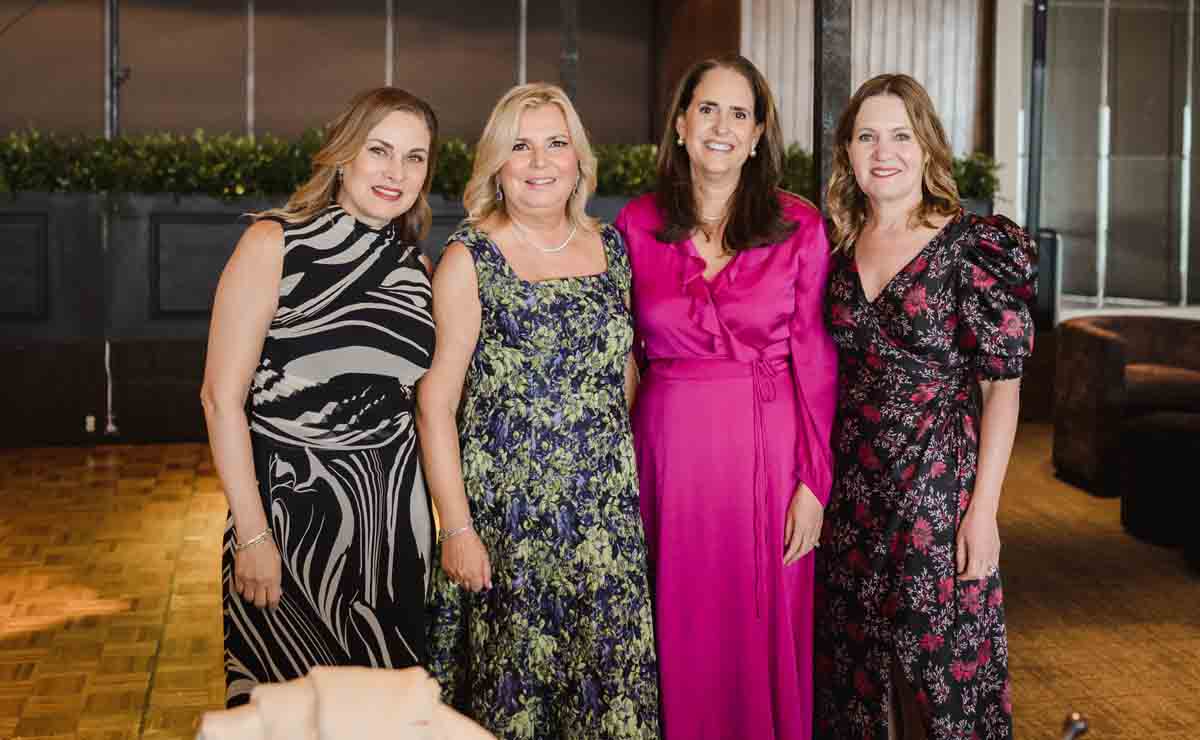Claudia Galván de Garza, Paty Rodríguez de Coronado, MÓnica de la Garza de Sada y Maruca Treviño de Galván / Fotos: Arturo Alvarado y @magdaazcunagaph