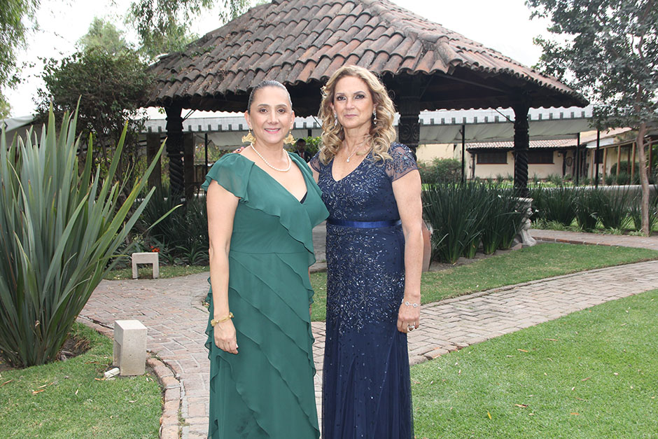Edda Gocher y Coco Fernández de Rangel