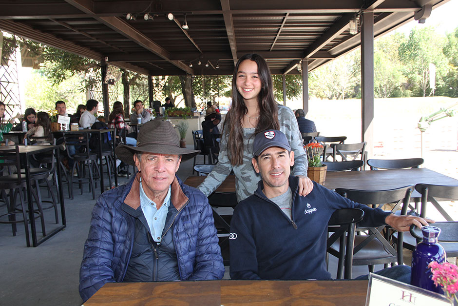 Elisa Martín del Campo, Mauricio Guerra y Luis Martín del Campo.
