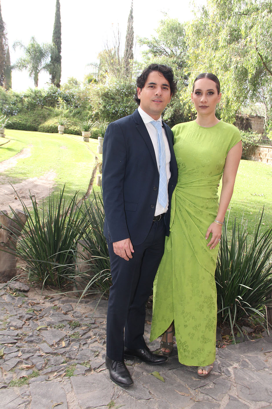 Eugenio Moragrega y Mariana Novoa