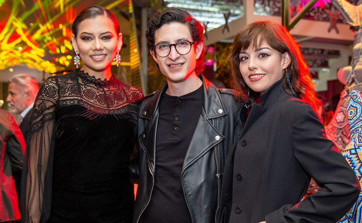 Floralice Herra, Mau Ramírez y Tania Vázquez