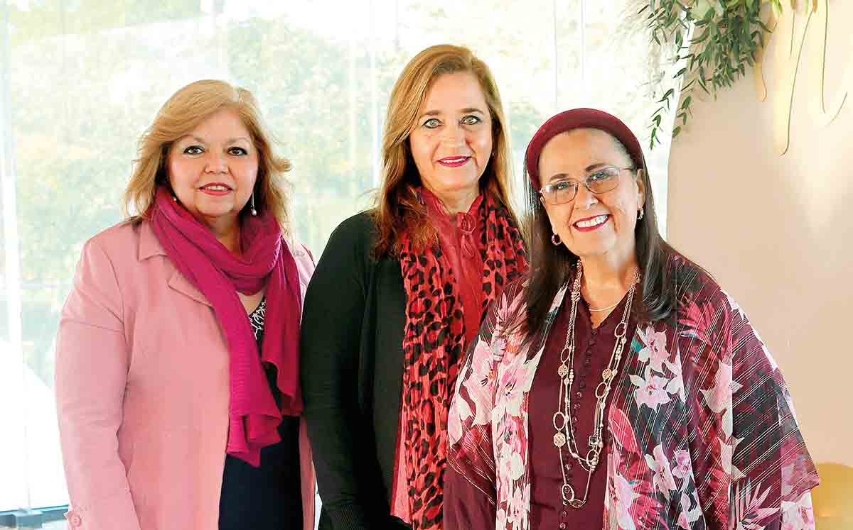 Adriana Pérez, Paty Said y Yoko de García / Foto: Dennis Hernández