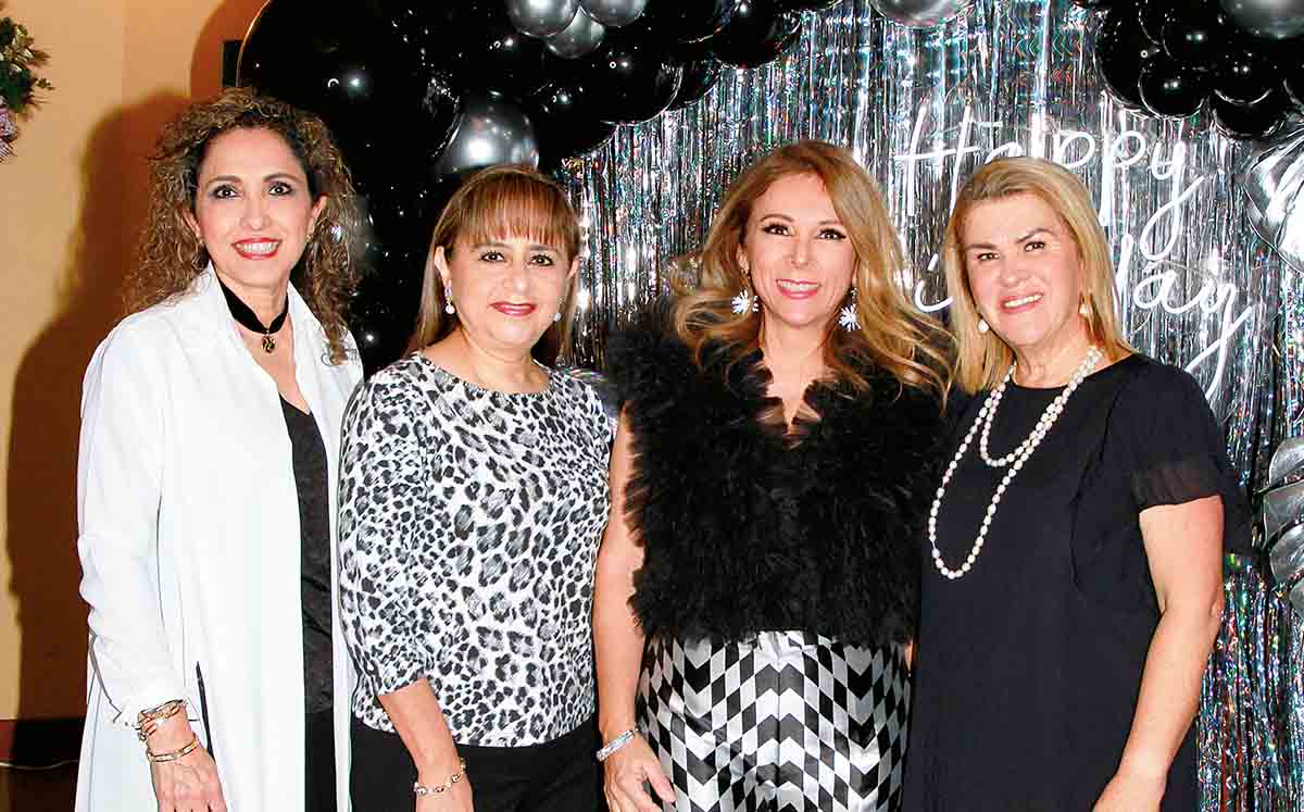 Lorena Miguel, Diana Ruiz, Olga Valladares y Rosy de Llanes / Foto: José Chang