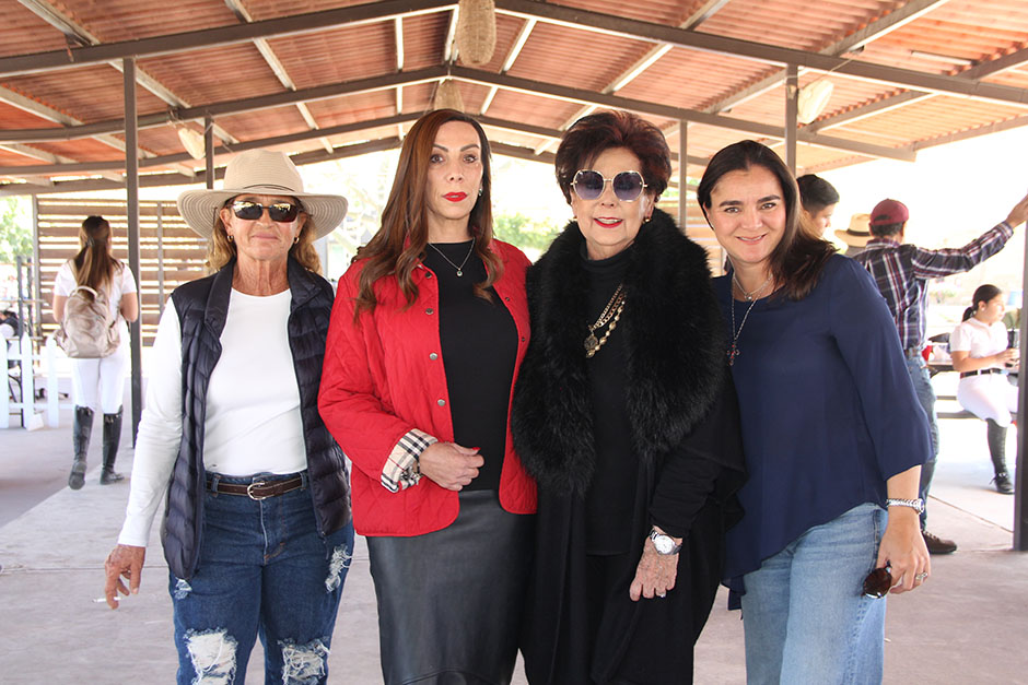 Kim Cárdenas, Buby Jiménez, Oralia Rodríguez y Arlette Díaz de León