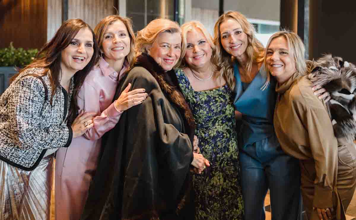 LucÍa Rodríguez, Marcela Rodríguez de Ferrigno, Patricia Bortoni de Rodríguez, Paty Rodríguez de Coronado, Vero Rodríguez de Clariond y Cecilia Rodríg