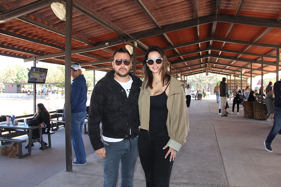 Sergio Aguilera y Natalia Aguilera