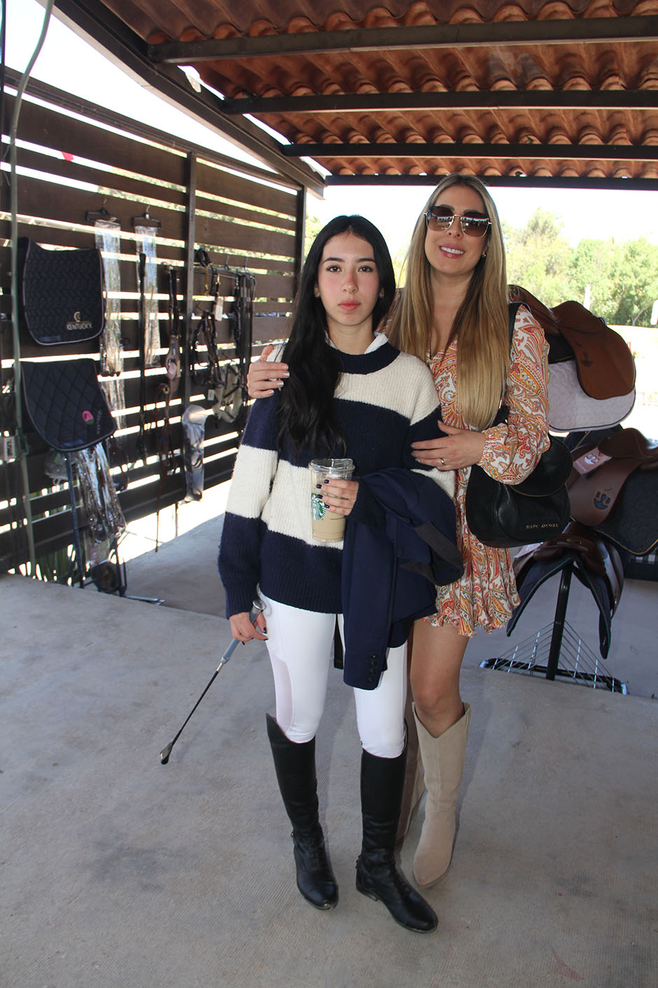 Silovana Pardo y Maritza Hernández.