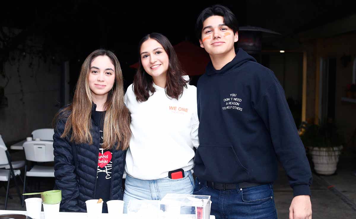 Ximena Ruschke, Valeria Cantú y Sergio Flores / Fotos: Daniel Saldívar
