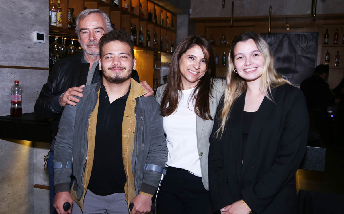 Gerardo, Pedro, Pilar y Paulina