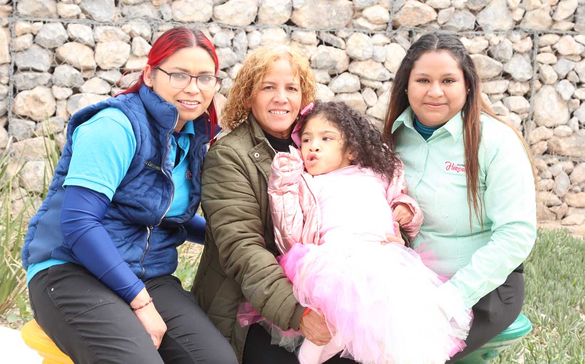 Mirna, Norma, Cecy y Miriam