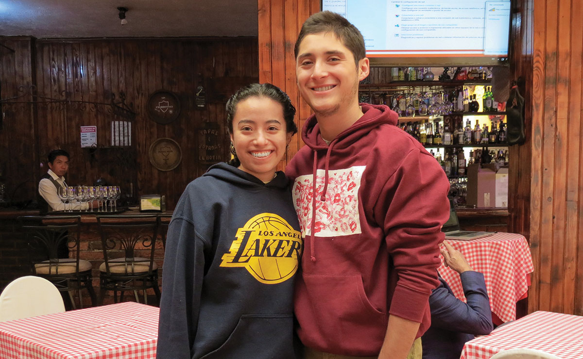 Jimena Rojas y Alejandro Esquivel