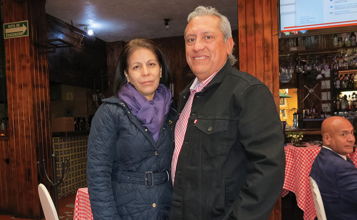 Teresa García y Rubén Flores